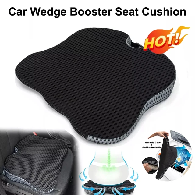 Seat Cushion Car U2013 Premium Wedge Memory Foam Car Cushion For