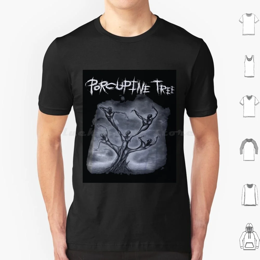 Porcupine Tree Logo 1 T Shirt 6Xl Cotton Cool Tee Porcupine Tree Progressive Prog Porcupine Stephen Band Music Tree Album