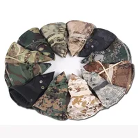 Camouflage Bucket Hat Panama Boonie Hat Tactical US Army Military Multicam Summer Cap Hunting Hiking Outdoor Camo Sun Caps Men 4