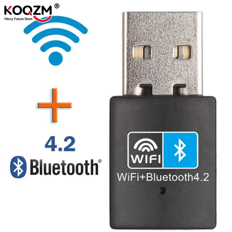 

1pc 150Mbps USB WiFi Bluetooth Adapter 2.4Ghz Wireless External Receiver Transmitter RTL8723 WiFi Dongle for PC Laptop Desktop