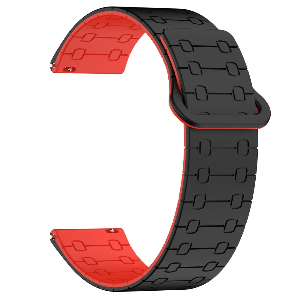 Magnetic Silicone Sport Watch Strap - 22mm
