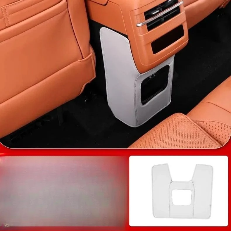 BYD 레오파드 7 타이 7 T7 2025 2026 가죽 어린이 발차기 방지 패드 자동차 방수 시트 보호 커버 머드 인테리어 액세서리