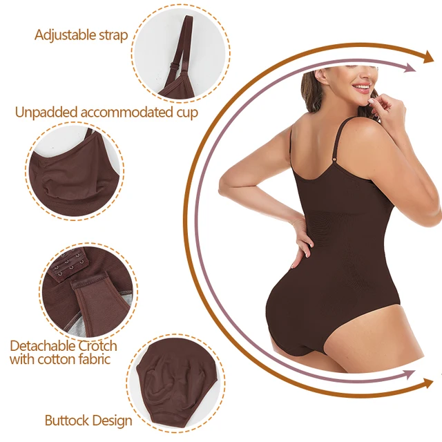 Body de Control de barriga para mujer, ropa interior moldeadora sin  costuras, ropa interior moldeadora de cuerpo - AliExpress