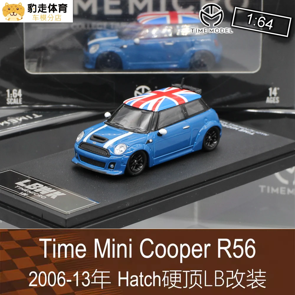 

Timemicro 1:64 mini Cooper R56 hatch Collection of die-cast alloy car decoration model toys