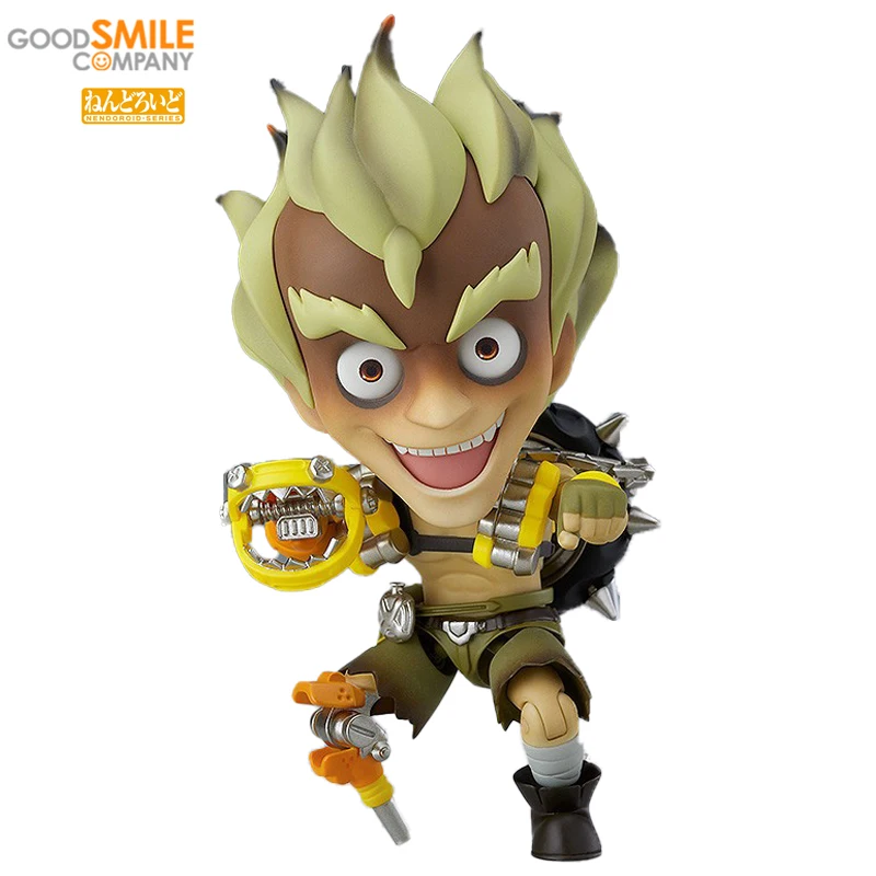 

GoodSmile Original Genuine NENDOROID GSC 949 JunkRat OVERWATCH Classic Skin Edition Action Anime Figure Doll Model Toy Display