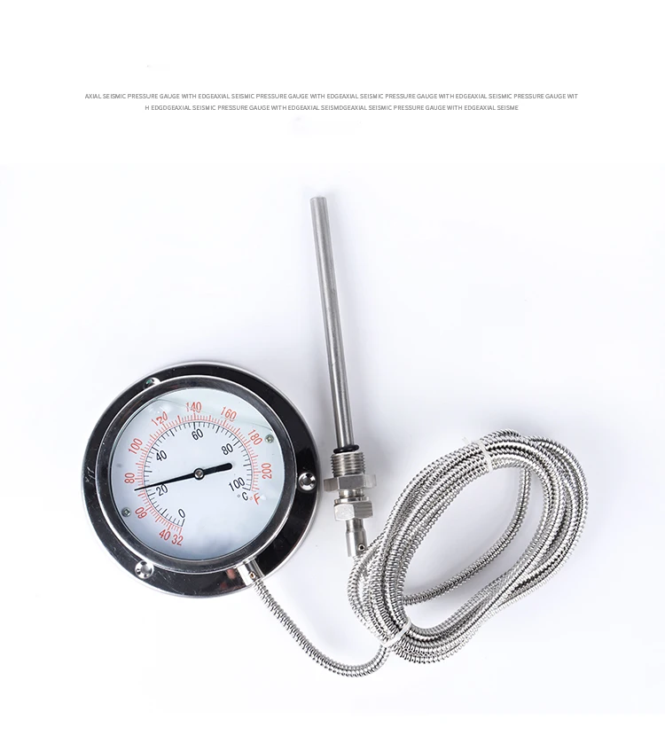 

Wholesale Price 50C 100C 150C Temperature Meter Capillary Pressure Temperature Thermometer