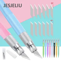 Carving Utility Knife With 12 Blade Scrapbooking Diy Hand Account Paper Cutter Art Cutter Engraving Tools Stationery Supplies 1