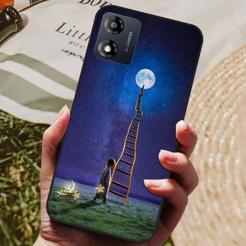 Sleek Black Soft TPU Silicone Back Cover - Stylish Protective Case