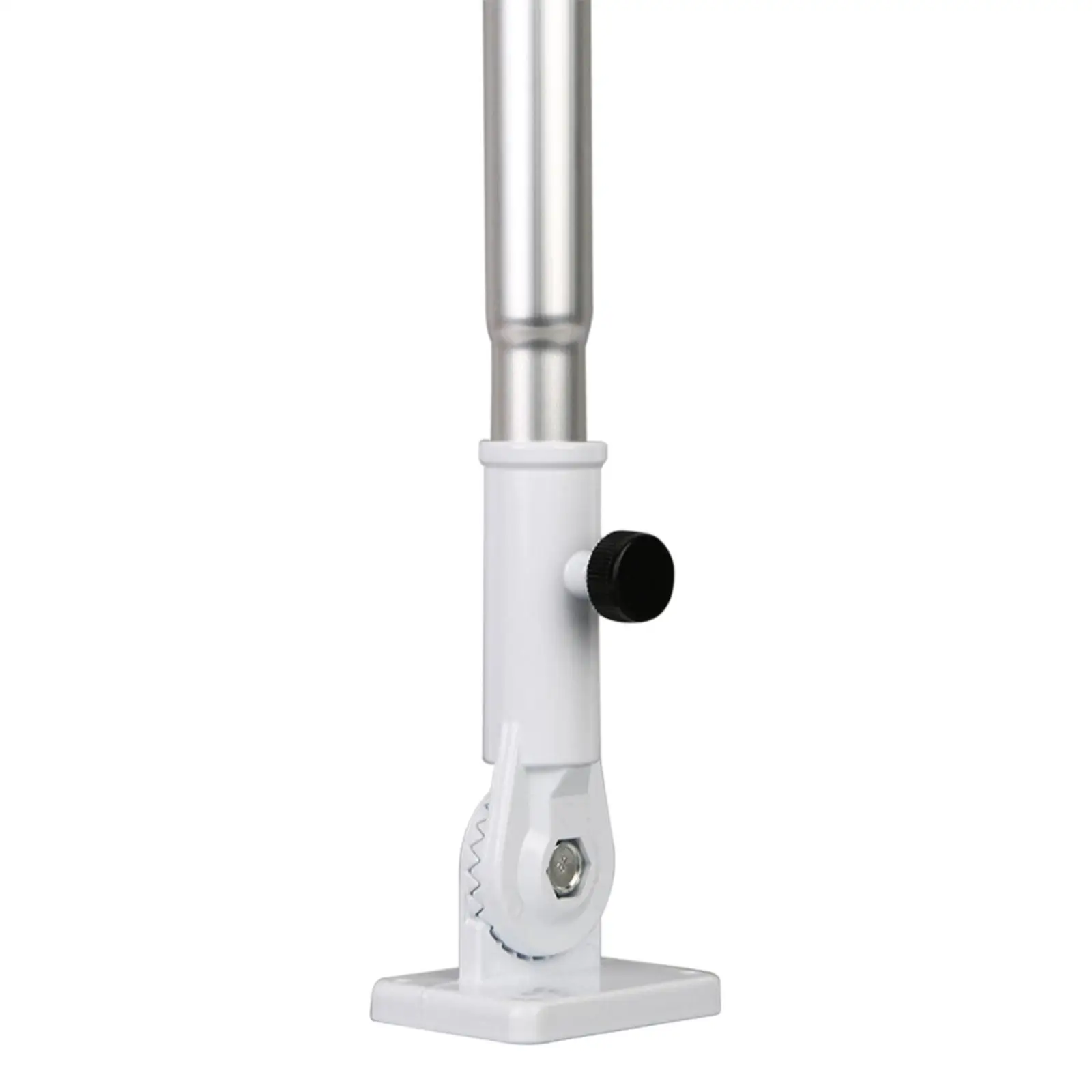 1 Inch Aluminum Alloy Wall Mount Flag Pole Bracket Display Flag in Pole Holder Base Stand Brackets