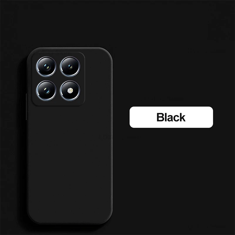 Premium Liquid Silicone Shockproof Phone Case - Lightweight Soft TPU Protective Back Cover