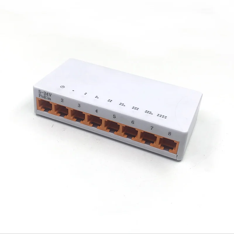 Oem New Model 8 Port Gigabit Switch Desktop Rj45 Ethernet Switch  10/100/1000mbps Lan Hub Switch 8 Portas - Network Switches - AliExpress