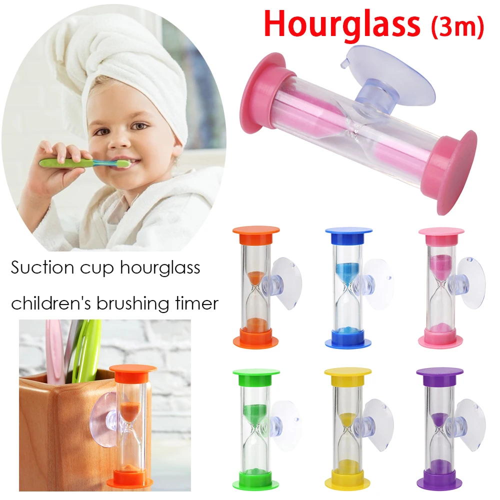 Colorful Hourglass Sand Timers for Children Home