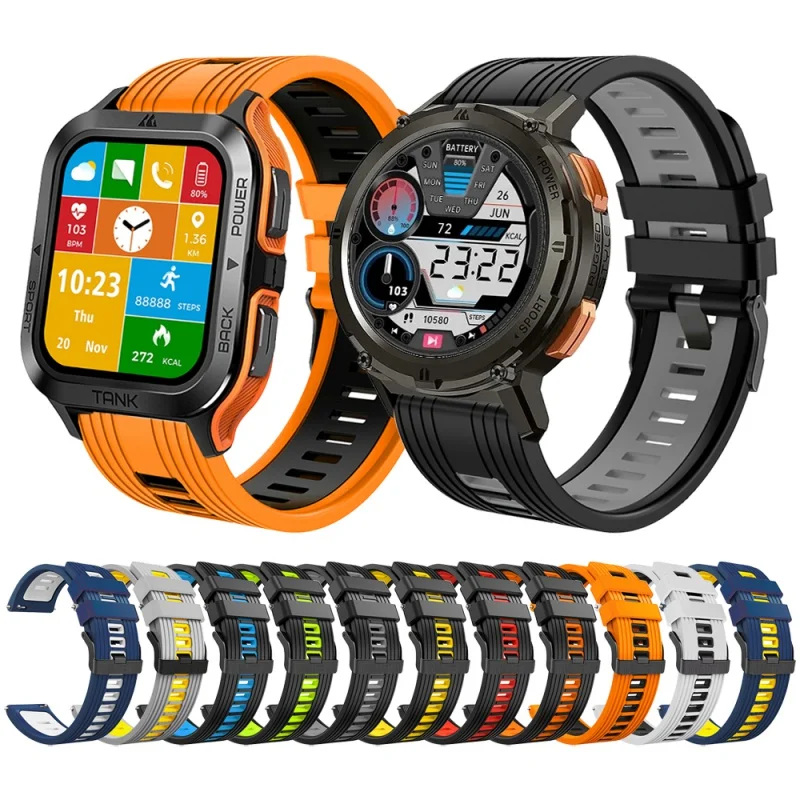 Cinturino Di Ricambio Per Kospet Tank T2 / Tank M2 Smartwatch Cinturino In Silicone Accessori Per Braccialetti
