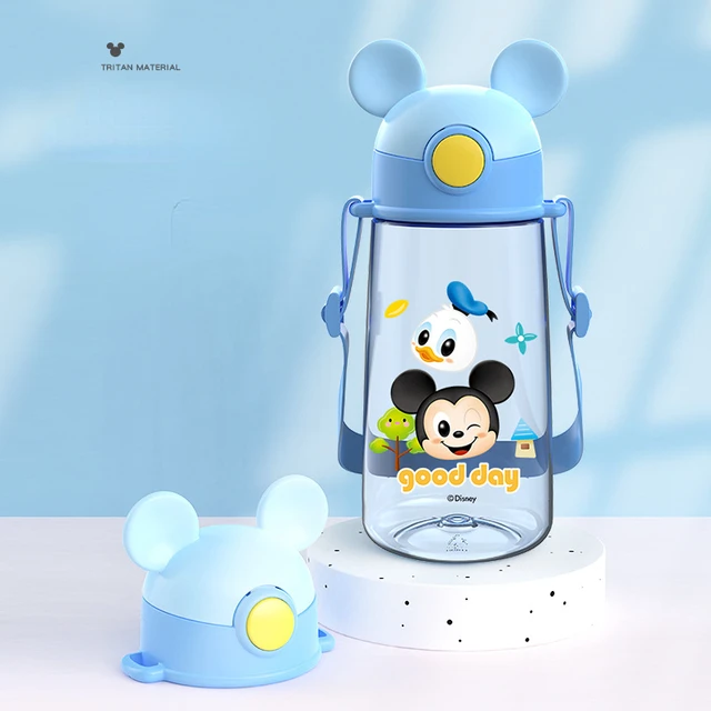 Disney New Mickey Mouse Children Carrier Straw Cup