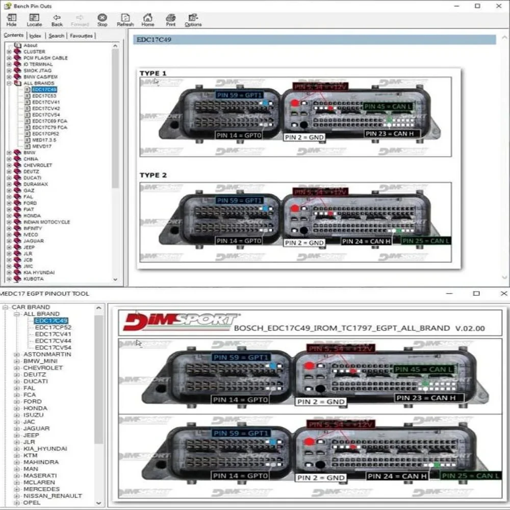 รูปสินค้า ชุดคู่มือซ่อม ECU พร้อมโปรแกรมทดสอบ EPROM และซอฟต์แวร์ PDF
