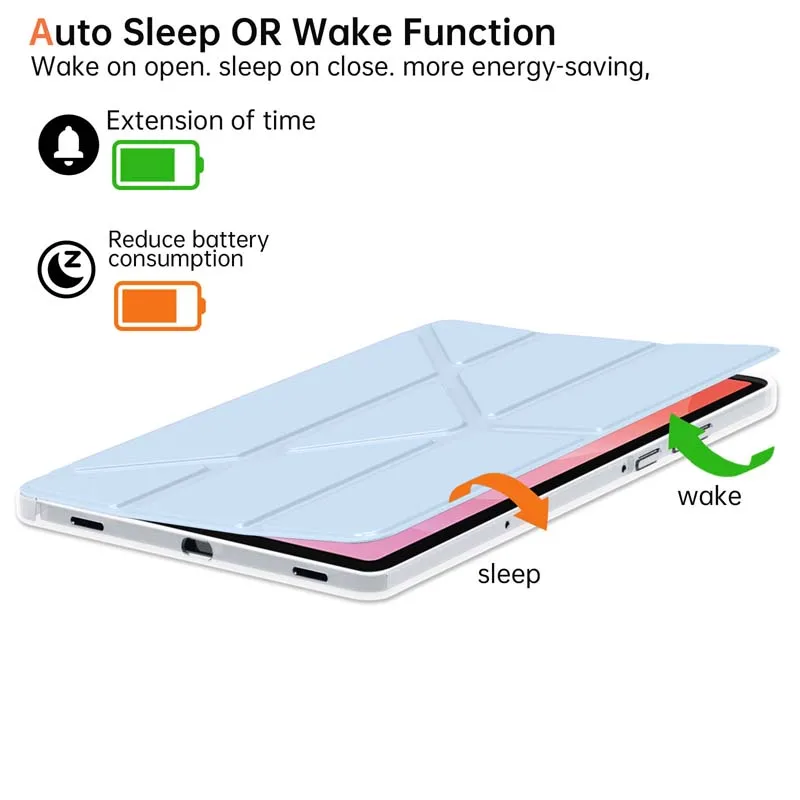 Premium PU Leather Protective Cover with Pen Slot