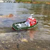 1:72 Simulation Port For Tugboat Small Size Lights Ultra Long Endurance Electric Remote Control Boat Children Xmas Summer Toy 2