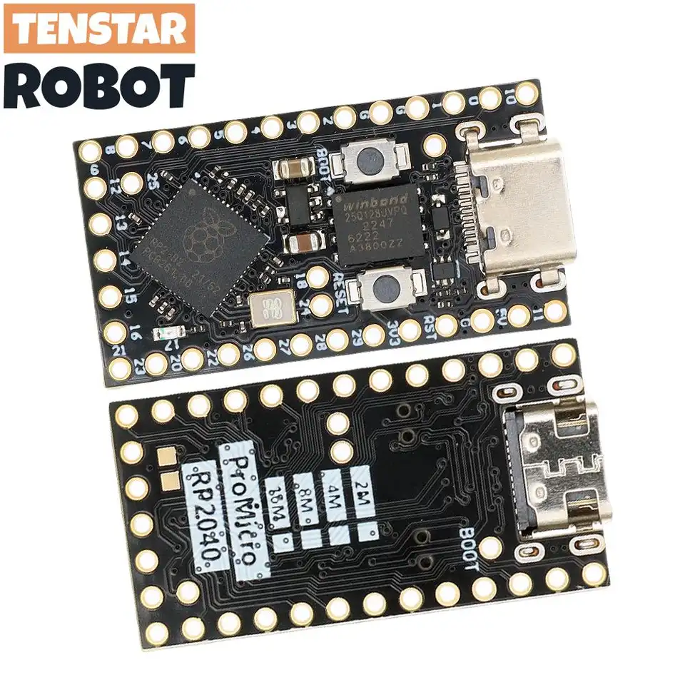 TENSTAR RP2040 Pro Micro Development Board 4MB/16MB Flash Dual-Core Supports Mciro Python Compatible For Raspberry PI PICO image 2
