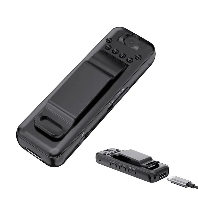 Lavalier Voice Recorder Pen Mini Gravador de Som para Professor Replay de Palestra Porta de Carregamento tipo c Visão Noturna 1080p - Image 4