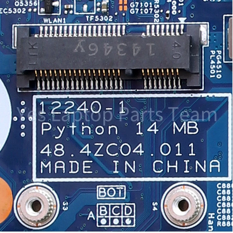 12240-1 For HP Probook 445 G1 455 G1 Laptop Motherboard 722824-501 48.4ZC04.011 722824-601 Notebook Mainboard 100％ Tested