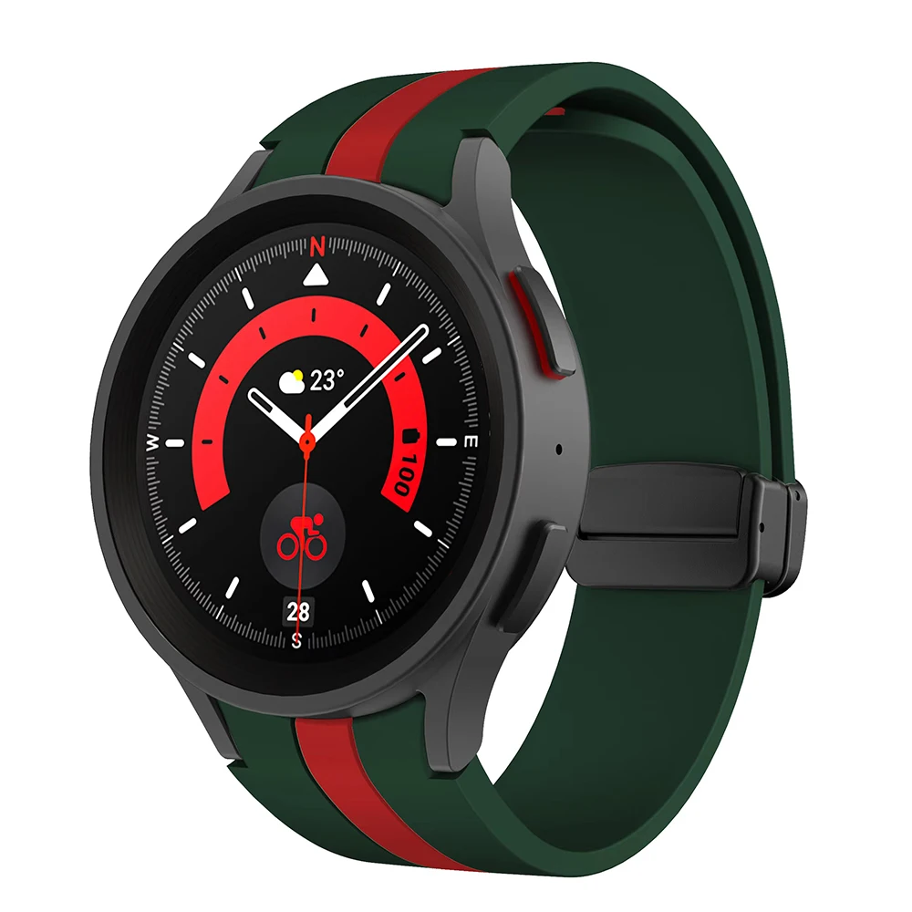 Magnetic Buckle Silicone Strap