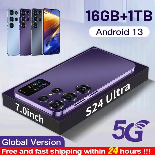 2023 New S24 Ultra 5G Smartphone 7.3 Inch Full Screen Telephone 16GB+1TB 4G  Mobile Phones Global Version Android 13 Cell Phone - AliExpress