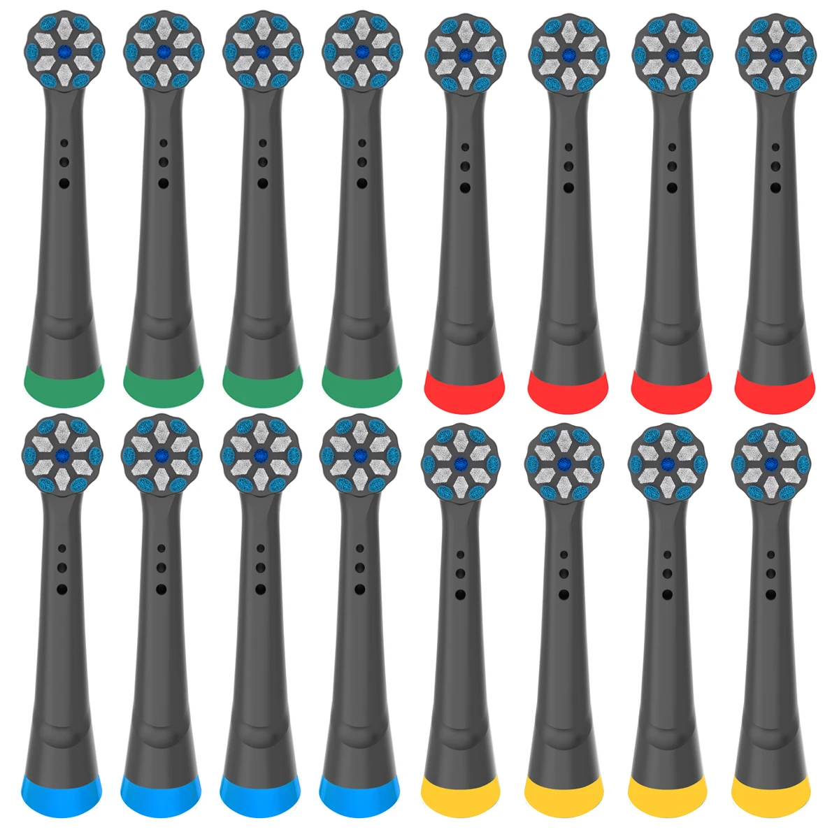 16PCS Compatible with Oral-B iO 3/4/5/6/7/8/9/10 Series Ultimate Clean Electric Toothbrush Replacement Brush Heads,for Oral-B IO automatic self wringing mop flat mop easy mop with pva sponge mop heads free hand washing self wringing for bedroom floor clean