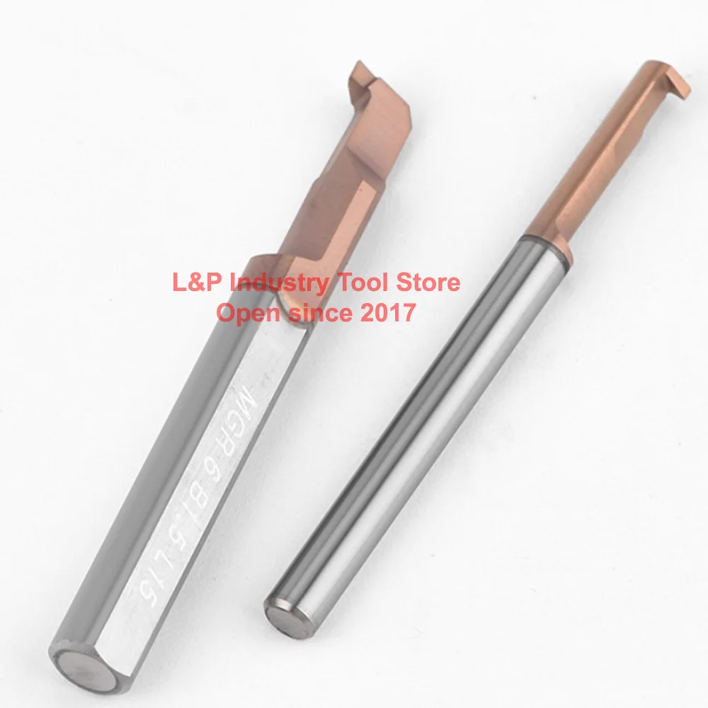 Mini Hartmetall Hartmetall Cutter Kopf Langweilig CNC Zubehör Loch MGL MGR4B0.5L1 3/5/6/7/8/10mm Router Bit Nut Werkzeug Flöte Messer – Detail 11