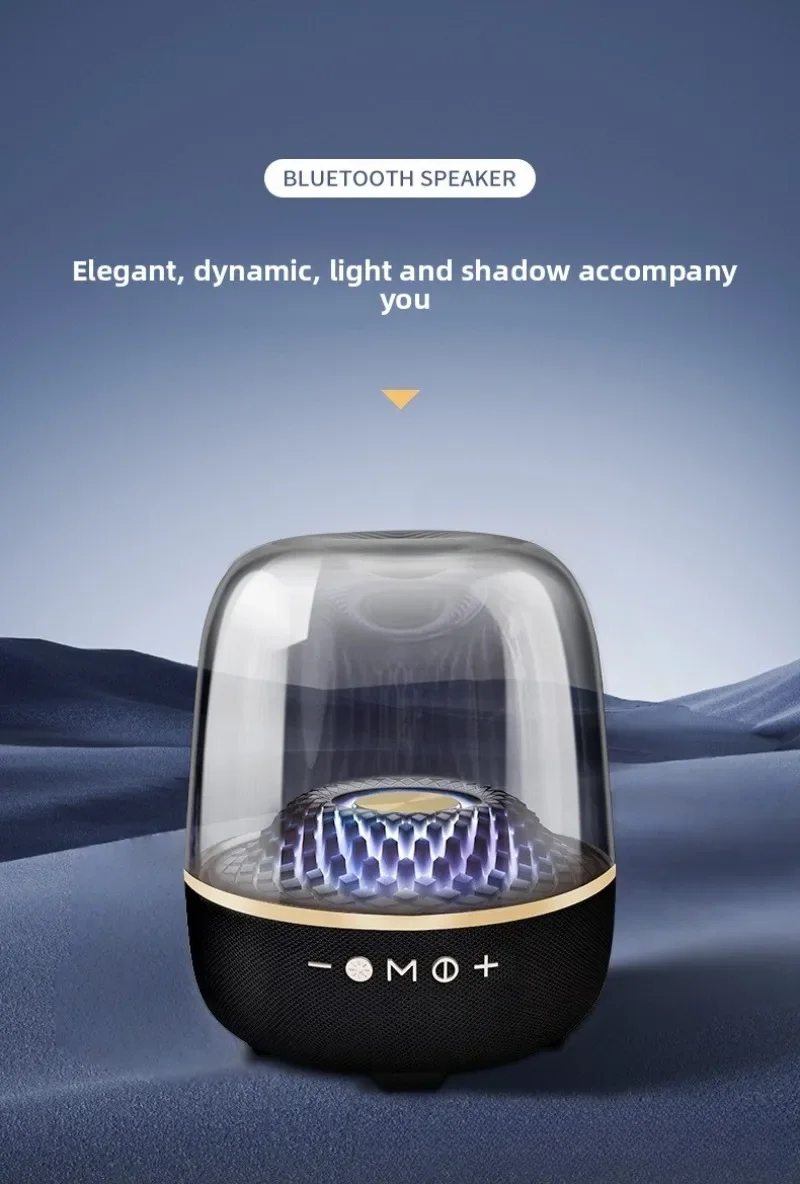 2025 New LP90 Pro Bluetooth Speaker: Upgraded Outdoor Portable Sound w/ Aura Glass Design (Prime Day Sale!) view 6