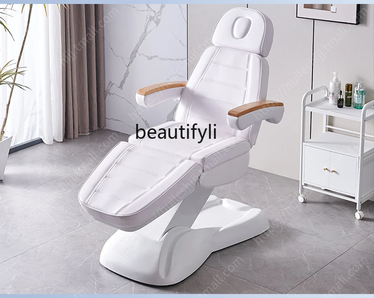 High-End Electric Beauty Bed Body Shaping Tattoo Embroidery Micro-Finishing Multifunctional Lifting and Foldable Beauty Salon