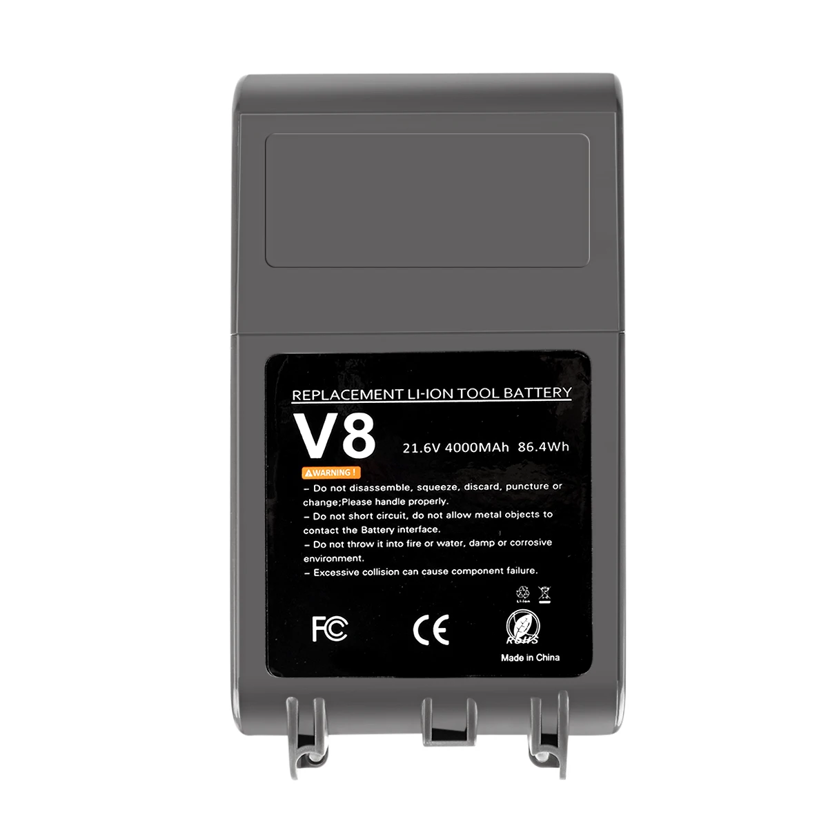 Vacuum Cleaner Batterie Rechargeable 100% MAh 16800 V Pour Aspirateur Dyson  V8 Absolu/duveteux/Animal Li-ion, 21.6 Original - AliExpress