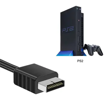 PS2 to HDMI Adapter Audio Video Converter Adapter Cable 1M 480i/480p/576i for PS2 to HDMI for All PS2 Display Modes