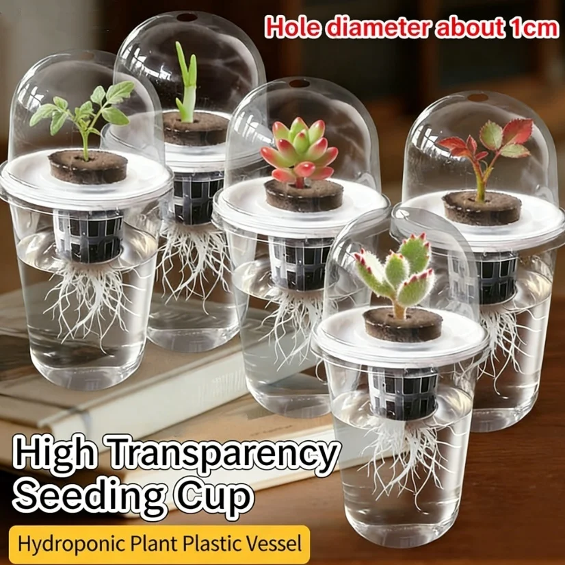 Hydroponic Planter Pot with Net Basket