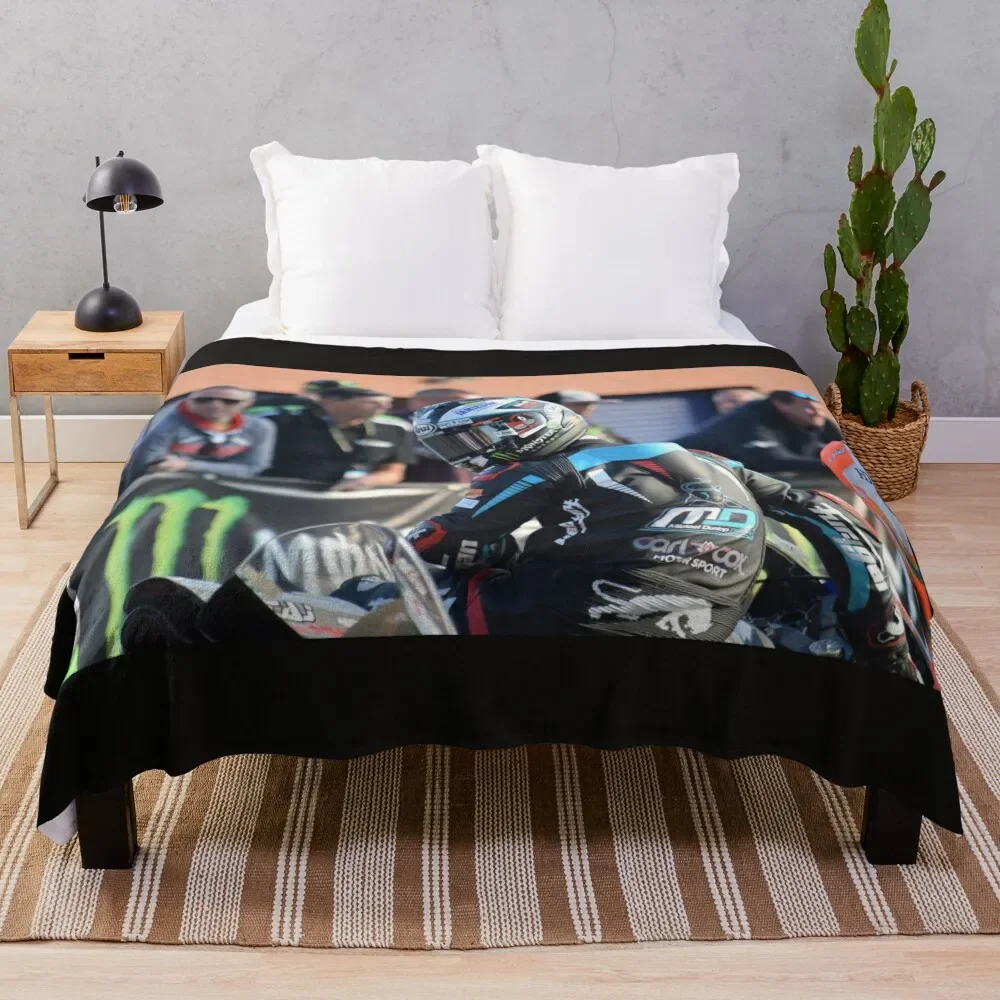 Michael Dunlop Isle Of Man Tt 2018 Coperta Plaid Cute Plaid Sofa Throw Coperte