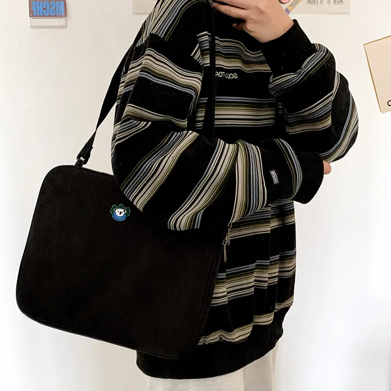 

Sleeve Case for IPad Air 4 5 10.9 Pro 11 12.9 Lamb Pattern Cute Pouch Girl Ins Style Shoulder Bag 13inch Macbook Storage Bag