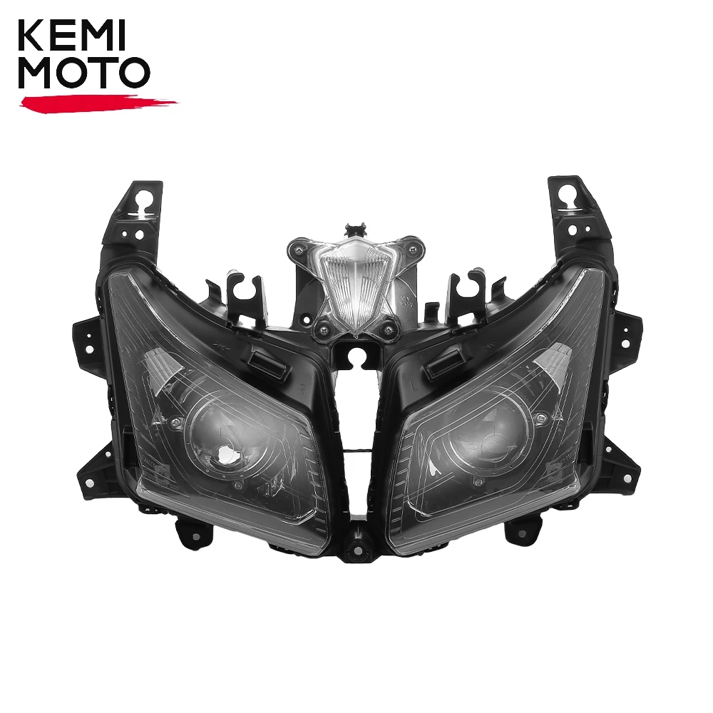 

Headlamp Tmax530 2012-2014 Motorcycle Headlight Assembly Kit Front Head Light Lamp with CE Waterproof T-MAX 530 xp530 Accessorie