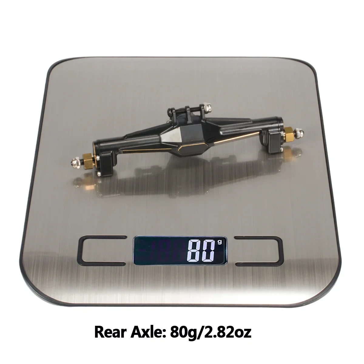 ヘビーブラスポータルアクスルセット、trx4m、ハイクリアランス、1:18