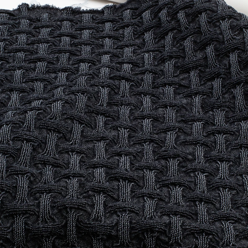 Texture Heavy Industry Pleated Fabric Elastic Washed Handmade Diy Reconstructed Clothing Designer Surface