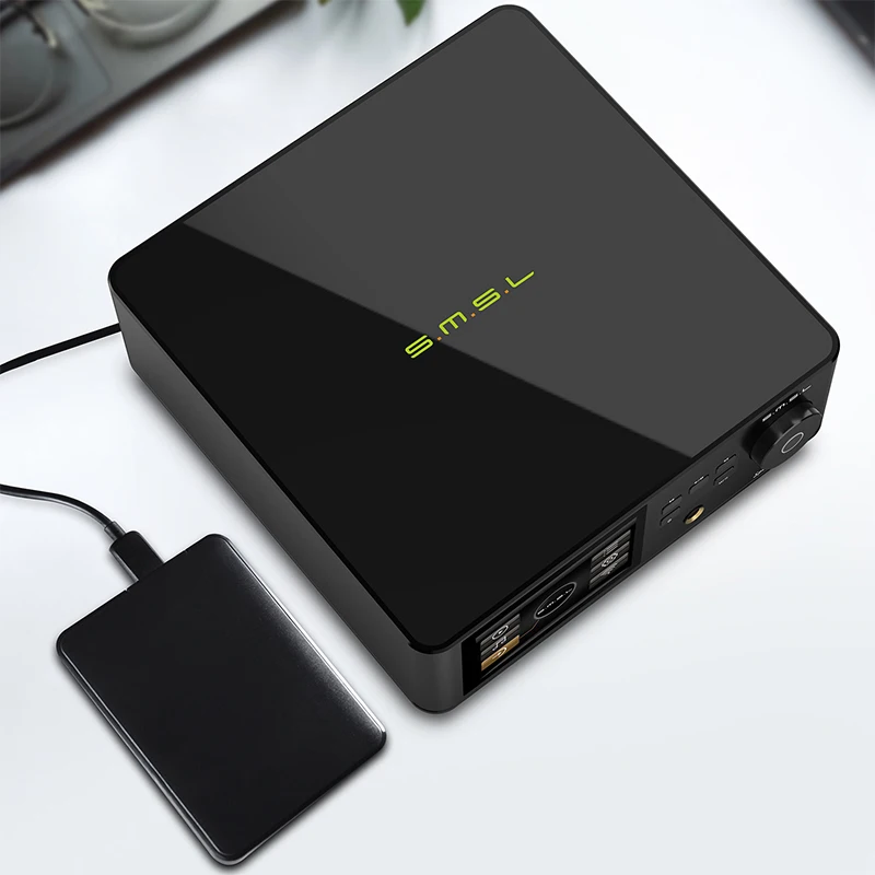 SMSL DP5SE High Fidelity Network Music Player ES9038Q2M D/A Chip MQA 32 Bit/ 384 kHz DSD256 Bluetooth 4.0 Support Windows