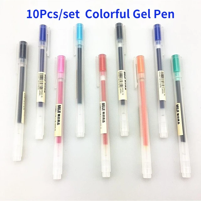 MUJI Gel Ink Ballpoint Pen Cap Type 0.38 or 0.5mm 