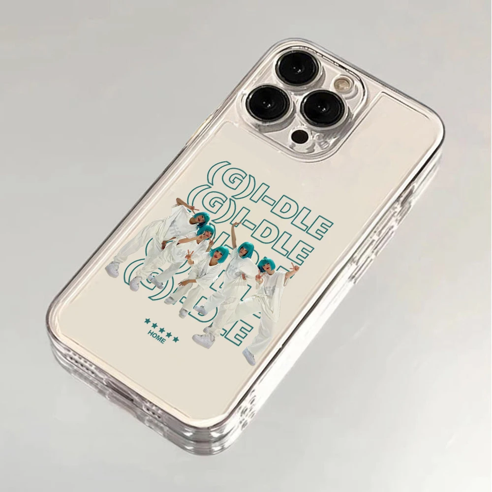 Kpop I-DLE i Feel Clear Soft Phone Case Cover
