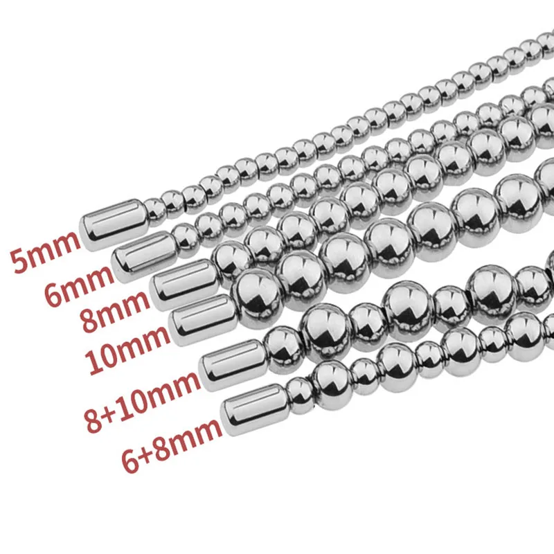 18/27/35mm Urethral Sound Dilators Sounding Penis Plug Urethral Pull Beads Bdsm Sex Toys For Men Penis Insert Stimulator