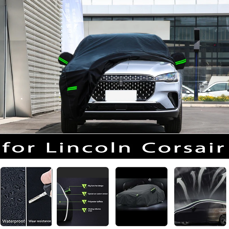 

For Lincoin Corsair Outdoor Protection Full Car Covers Snow Cover Sunshade Waterproof Dustproof Exterior Car accessories