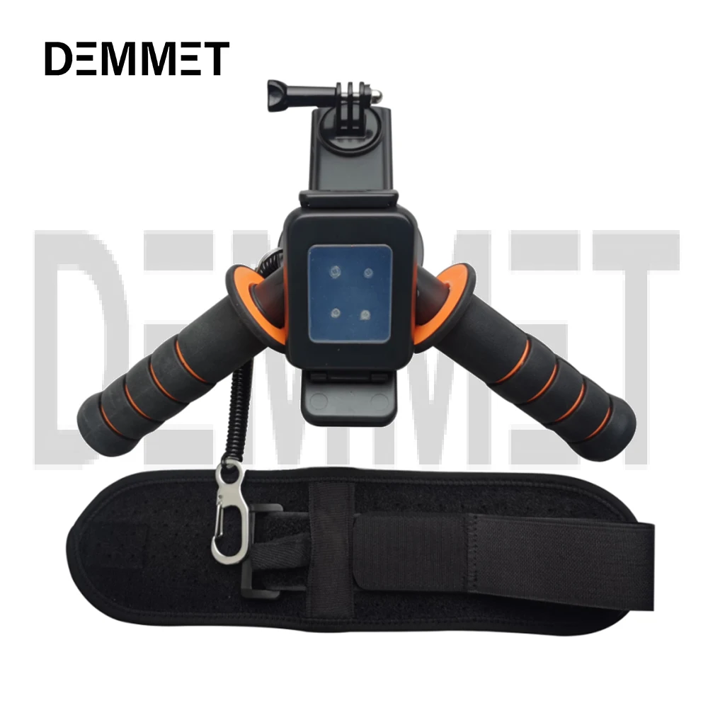 DEMMET Diving Thrusters, 500w Electric Diving Propeller-Underwater Sea Scooter with Stand, 3-9km/H, Portable Swim Gear Smart