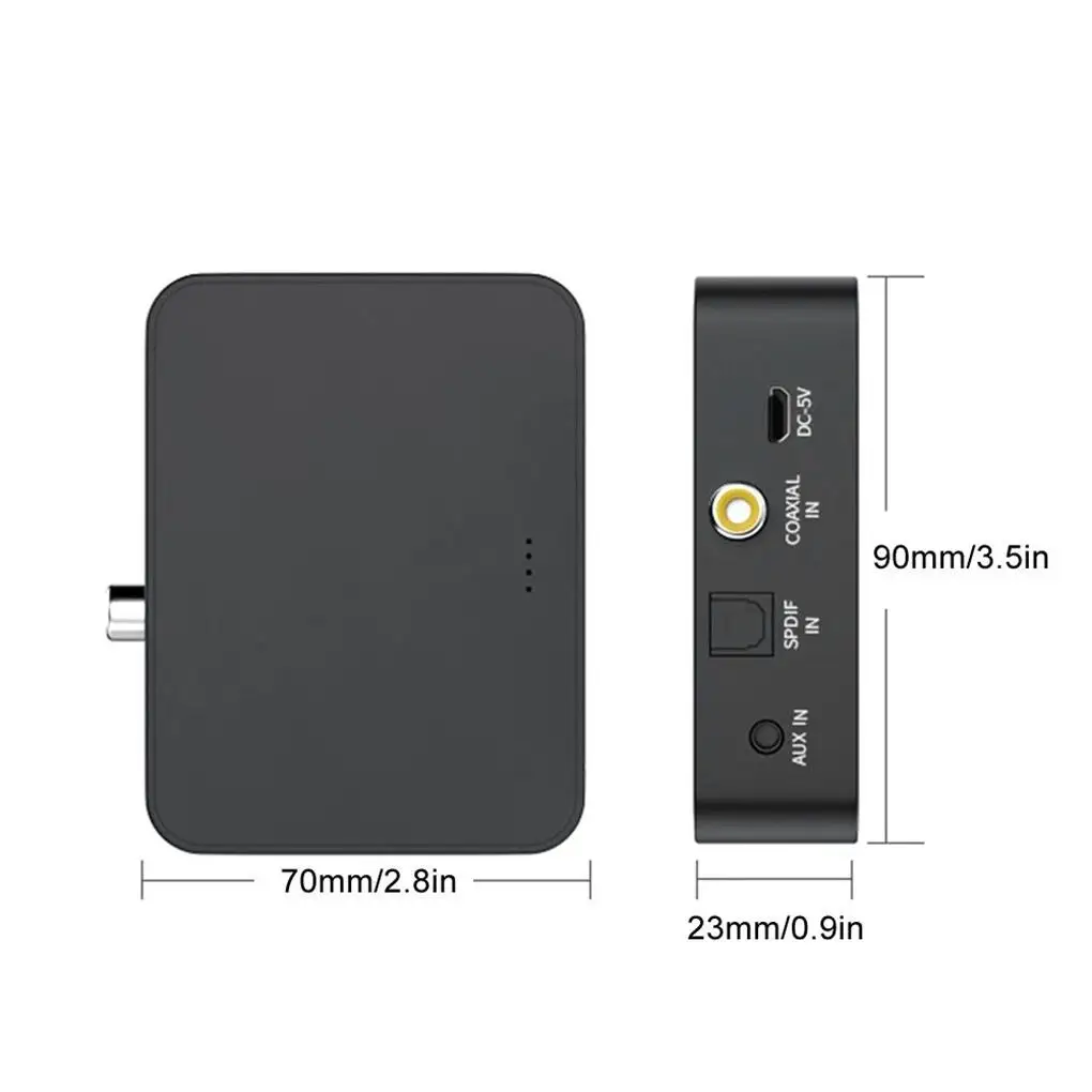 Optical fiber coaxial AUX Bluetooth5.0 Bluetooth Transmitter Audio Adapter for XBOX