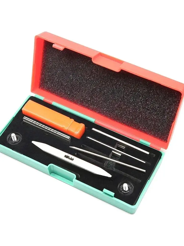 Description Picture 6 of itemAB Three-Head Tin Foil Tools Full Set Locksmith Tool Supplies Repair Accessories Kit Good quality For Door Lock