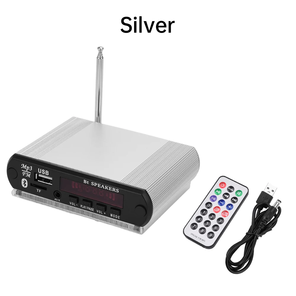 Wireless Bluetooth MP3 Decoder Board with Recording Function and DIY Shell, USB/SD/FM Audio Module