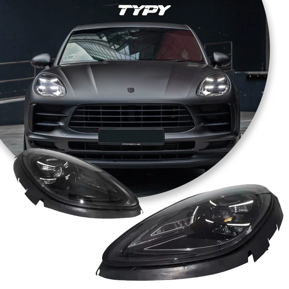 Lentille De Phare Avant Gauche (conducteur) Pour Porsche Macan 2019-2021 Facelift - Neuf AUTO GAMMA