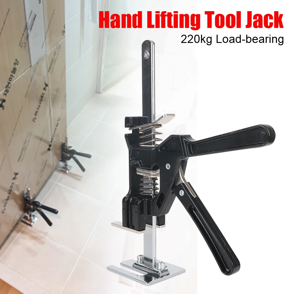 

Door Panel Drywall Lifting Tile Height Adjuster Elevator Tool Labor-Saving Arm Jack Cabinet Board Lifter Hand Lifting Tool