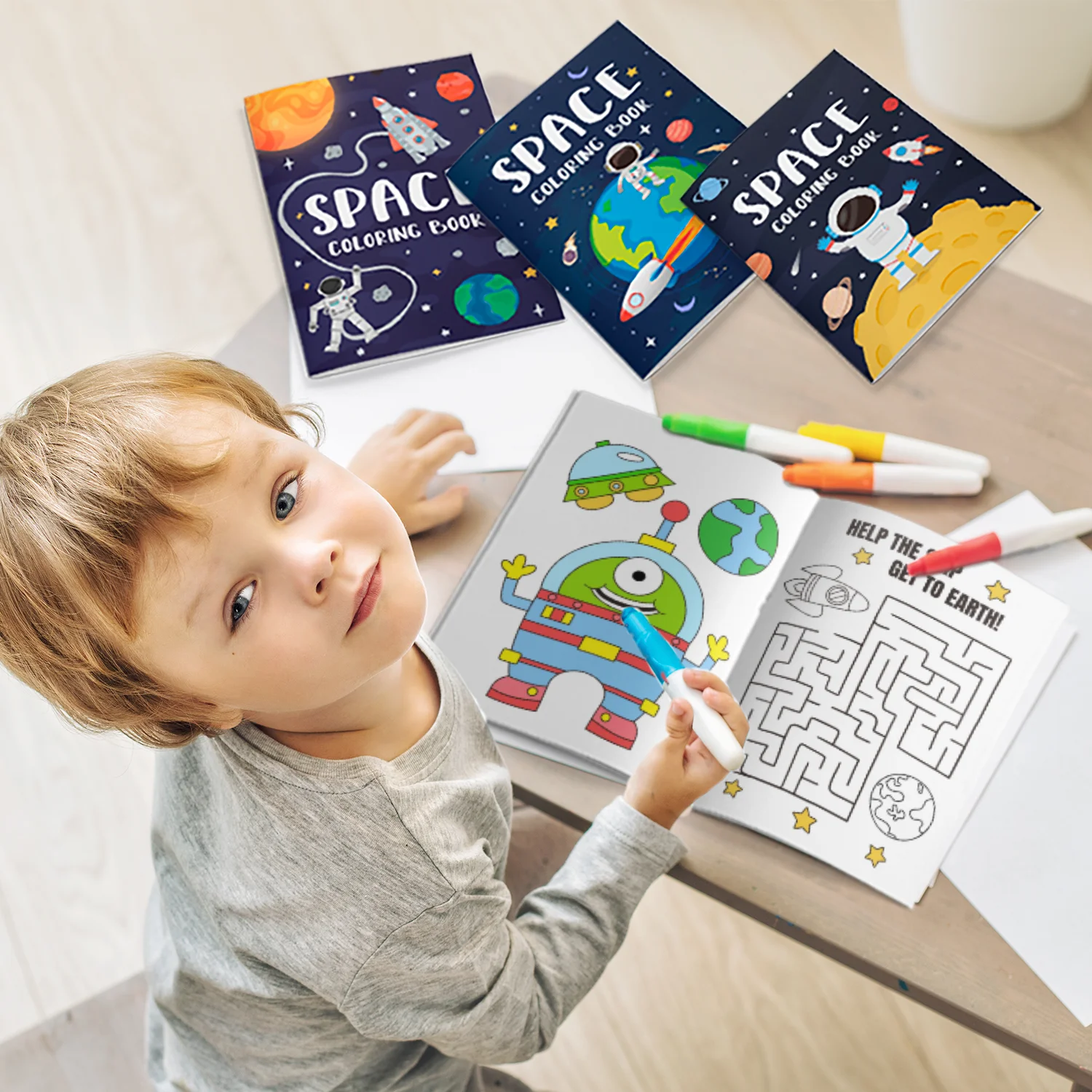 Space Coloring Books 2